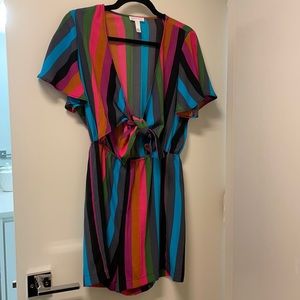 Lieth tie front jumpsuit